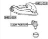 ASVA 0401-019 Control Arm-/Trailing Arm Bush